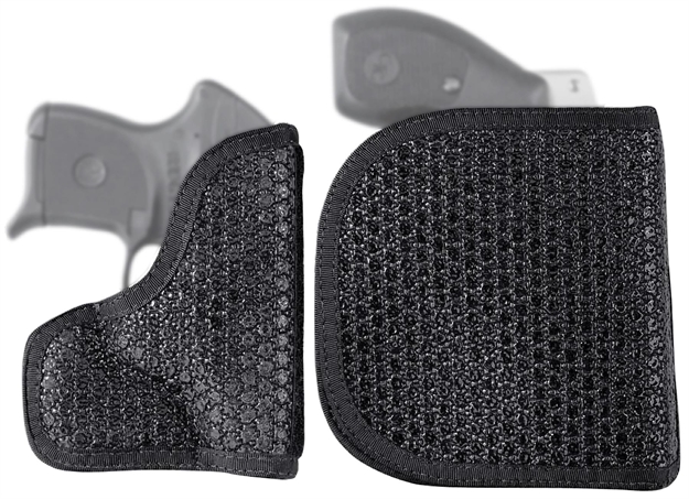 Picture of  Desantis Gunhide M44bje1z0 Super Fly  Pocket Black Rubberized Fabric Fits Glock 26 Fits Glock 33 Fits Glock 27 Ambidextrous