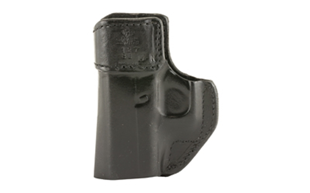 Picture of  Desantis Gunhide 127Ba8bz0 Inside Heat  Iwb Black Leather Belt Clip Fits Glock 43/43X Right Hand 792695329169
