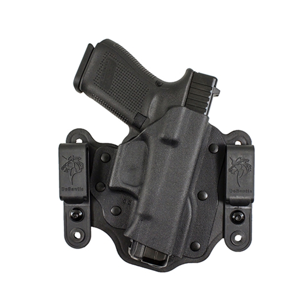 Picture of  Desantis Gunhide 176Kab2z0 Intruder 2.0 Iwb/Owb Black Kydex Belt Loop/Clip Fits Glock 17 Gen5 Right Hand