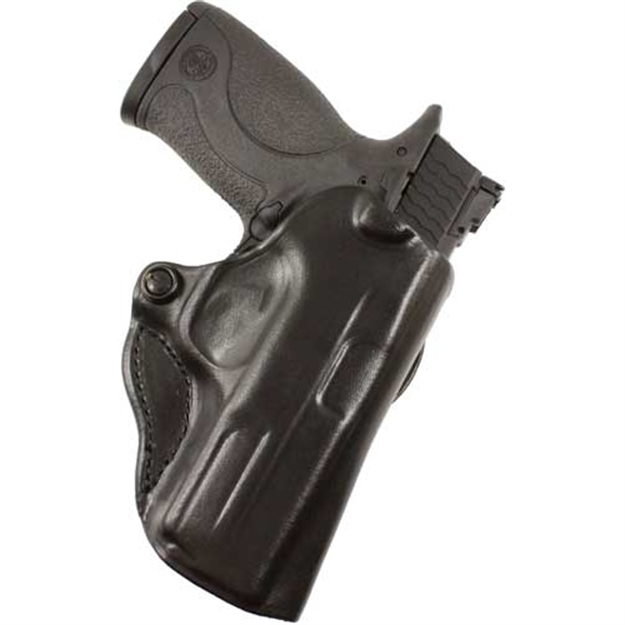 Picture of Desantis Mini Scabbard Holster RH Owb Leather 1911 5" Black 019BA21Z0