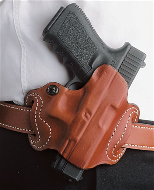 Picture of Desantis Mini Slide Holster Owb RH Lthr For Glock 20/21 TN 086TAE8Z0