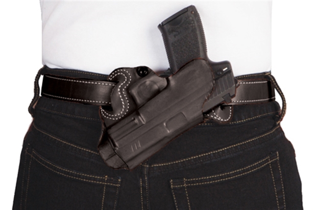 Picture of Desantis Small OF Back Holster RH Owb Leather Colt 1911 Black 067BA21Z0 792695295648