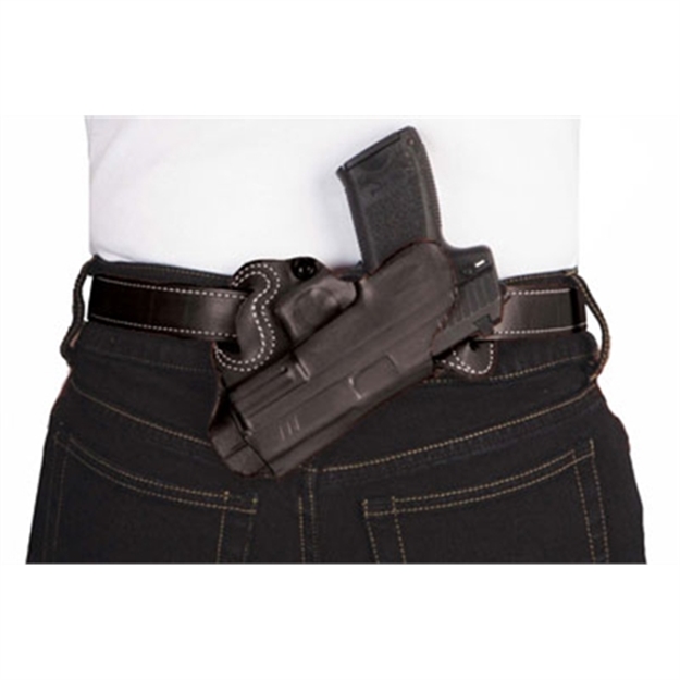 Picture of Desantis Small OF Back Holster RH Owb Leather S&W J 2-2.25 BL 067BA02Z0 792695165729