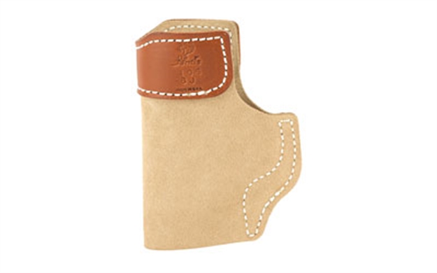 Picture of  Desantis Gunhide 106Na8jz0 Sof-Tuck  Iwb Tan Leather/Suede Belt Clip Fits Sig P365 Right Hand