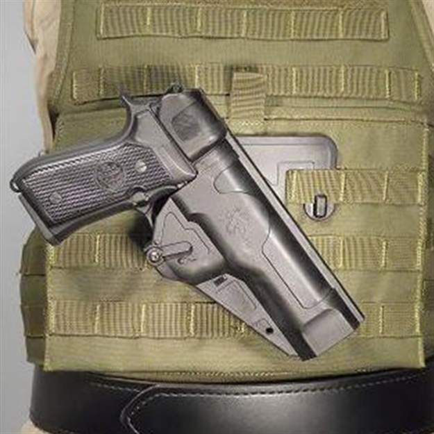 Picture of Desantis Gunhide 108Ka86z0 Stryker 108 Beretta 92F Polymer Black
