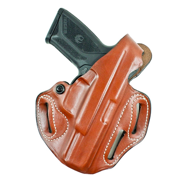 Picture of  Desantis Gunhide 001Ta7hz0 Thumb Break Scabbard Owb Tan Leather Belt Slide Fits Sig P250 Fits Sig P320 Right Hand 792695342250