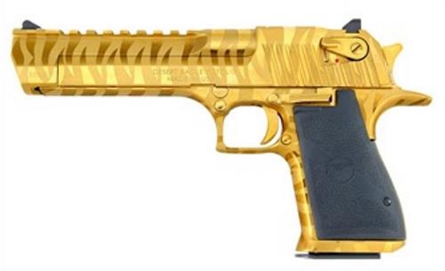 Picture of DE Mk19 357Mag 6" Tit/Gold Tiger Str