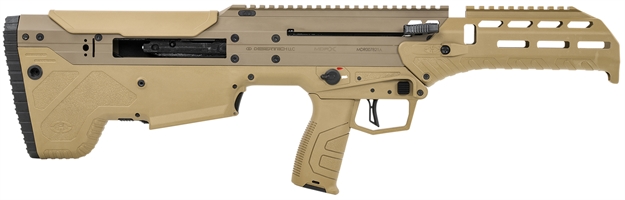 Picture of Desert Tech Mdrchsef Side Eject Rifle Chassis Flat Dark Earth Synthetic Bullpup With Pistol Grip Fits Desert Tech Mdrx Right Hand MDR-CH-SE-F