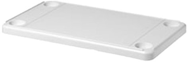 Picture of Detmar Table Top Rect Off White