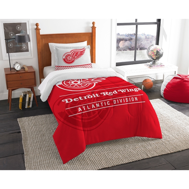 Picture of Detroit Redwings Twin Comforter Set
