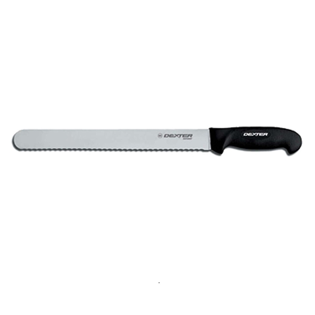 Picture of Dexter-Russell 12In Scalloped Roast Slicer-Black Handle