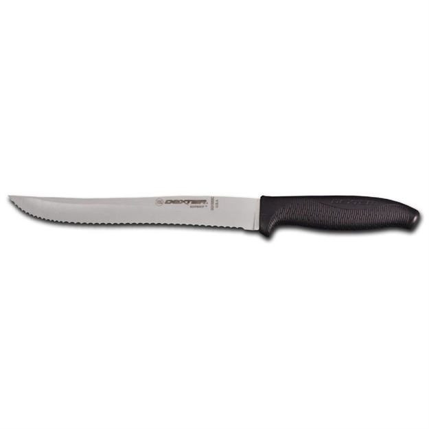 Picture of Dexter-Russell 8In Scalloped Utility Slicer W- Black Handle