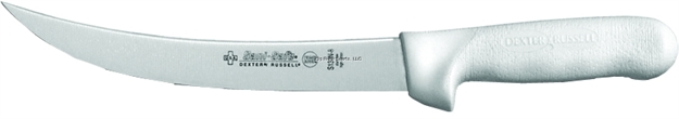 Picture of Dexter Sani-Safe 10" Breaking Knife, White Sure Grip Handle