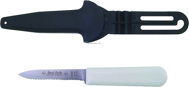 Picture of Dexter Sani-Safe 3-1/4" Net Twine Line Knife W/Sheath Carded