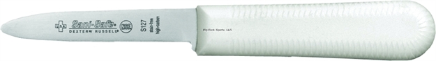 Picture of Dexter Sani-Safe 3" Clam Knife, White Sure Grip Handle