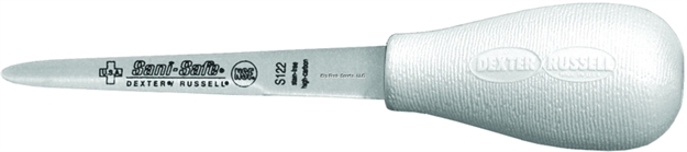 Picture of Dexter Sani-Safe 4" Oyster Knife Boston Pattern, White Sure Grip Handle