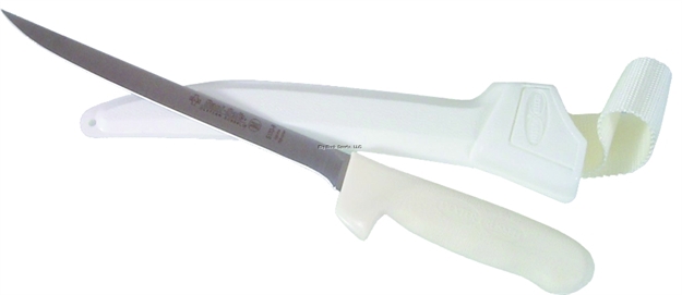 Picture of Dexter Sani-Safe 8" Fillet Knife With Ws-1 Sheath, White Sure Grip Handle, Carded