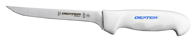 Picture of Dexter Sofgrip 6" Narrow Fillet Knife, White Handle, Clam