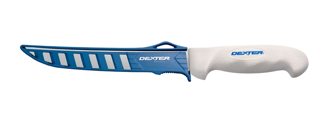 Picture of Dexter Sofgrip 8" Wide Fillet Knife With Edgeguard