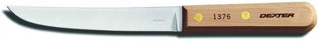 Picture of Dexter Traditional 6" Wide Boning Knife, High Carbon Steel, Rosewood Handle