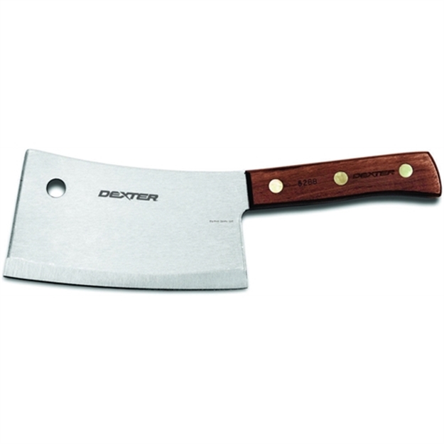 Picture of Dexter Traditional 7" Stainless Heavy Duty Cleaver, Rosewood Handle