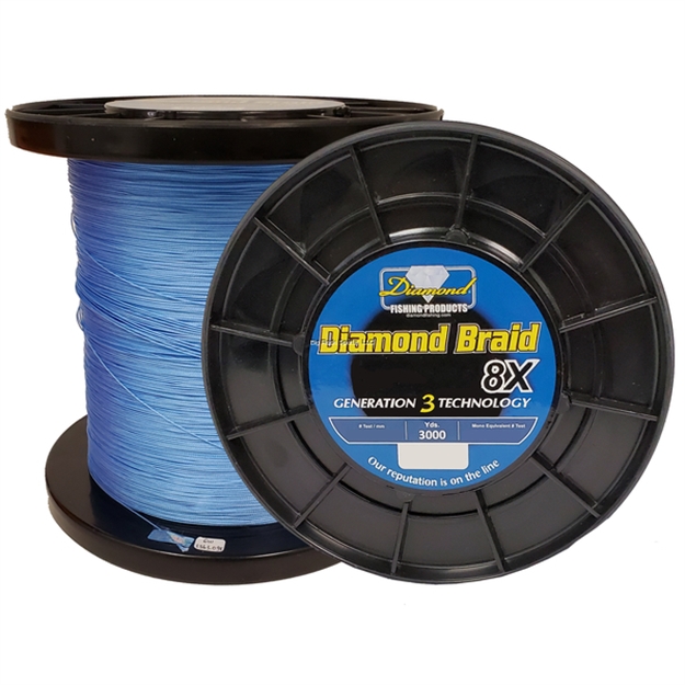 Picture of Diamond Diamond Braid Generation Iii  8X 3000Yds 100#Blue