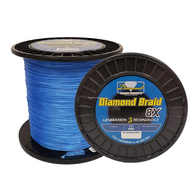 Picture of Diamond Diamond Braid Generation Iii  8X 600Yds 65#Blue