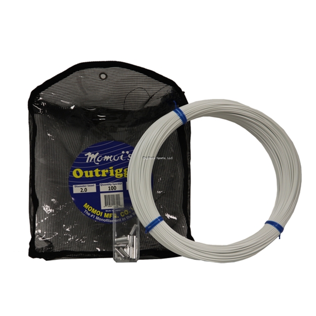 Picture of Diamond Outrigger Mono 100Yd Coil 400# Test White