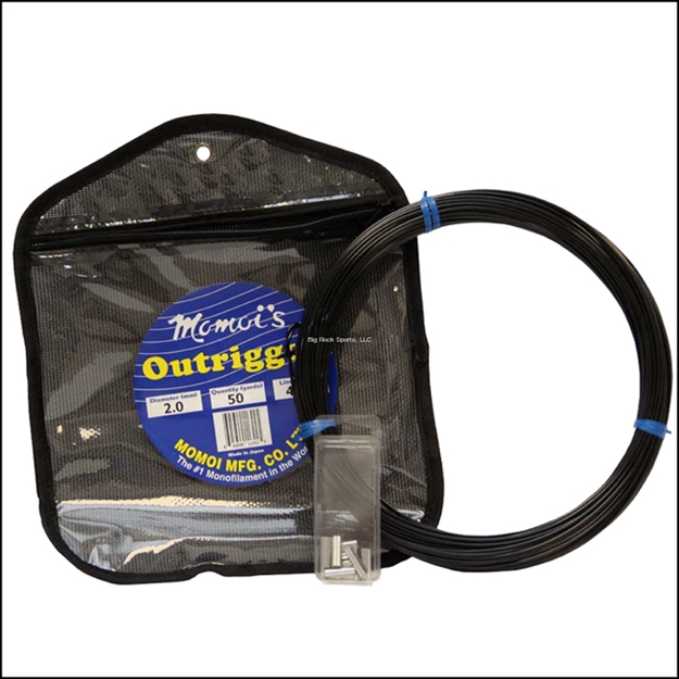 Picture of Diamond Outrigger Mono 50Yd Coil 400# Test Black