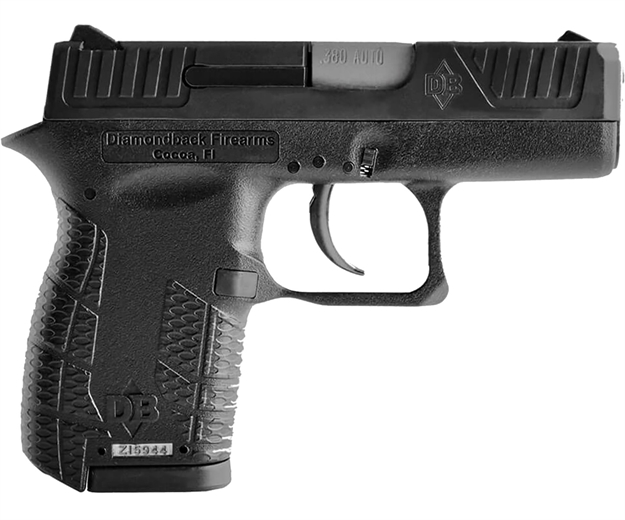 Picture of Diamondback Diamondback Db380, .380 Acp, 2" Barrel, 3-Dot, Black, 6-Rd DB0100E001