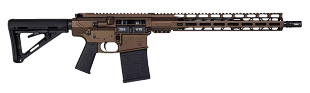 Picture of  Diamondback Db1018c071 Db10  308 Win 16" 20+1 Midnight Bronze Magpul Moe Carbine Stock Black Magpul Moe-K Grip 15" M-Lok