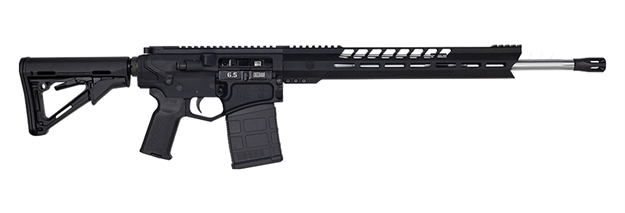Picture of  Diamondback Db1033m001 Db10  6.5 Creedmoor 20" 5+1 Black Receiver & Stock/416-R Fluted SS Medium Barrel/Black Gold Lower/Adj Magpul Ctr Stock/Magpul K2 Grip 810035754034