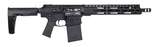 Picture of Diamondback Db1230c001 Db10  308 Win 13.50" 20+1 Black Black Magpul Moe K2 Grip Gearhead Works Tailhook Mod2 Brace