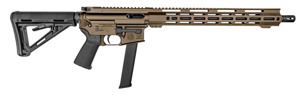 Picture of  Diamondback Db1418p061 Db15  9Mm Luger 32+1 16", Fde Rec/M-Lok Handgaurd, Carbon Lower, Black Magpul Ctr Stock/K2 Grip, Flash Hider 810035755727