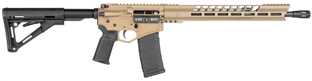 Picture of Diamondback Db15 Blkgold 5.56 16"B Fde/Blk 15" M-Lok Db15bgsfde