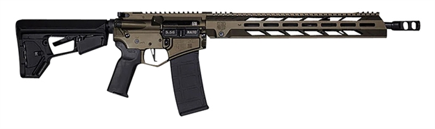 Picture of  Diamondback Db1758k071 Db15  5.56X45mm Nato 16" 30+1 Midnight Bronze Adjustable Magpul Acs-L Stock Black Magpul Moe-K2+ Grip 15" M-Lok