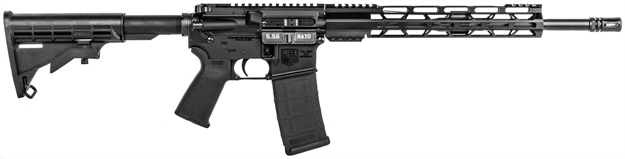Picture of Diamondback Db15ssb Db15 223 Rem,5.56 Nato 16" 30+1 Black Nitride Black Hard Coat Anodized 6 Position Stock