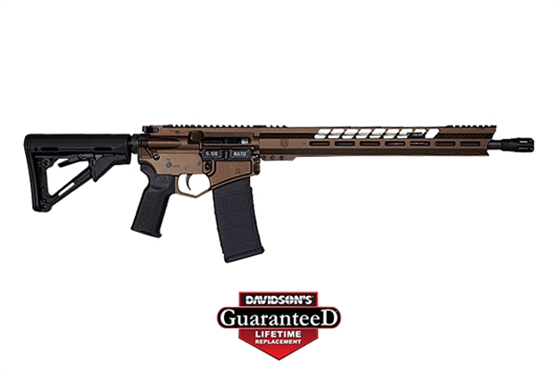 Picture of  Diamondback Db1731k071 Db15  5.56X45mm Nato 16" 30+1 Midnight Bronze Adjustable Magpul Ctr Stock Black Magpul Moe K2 Grip With Black Gold Lower 810035754119