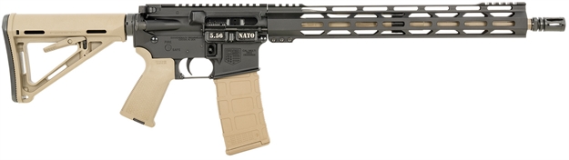 Picture of  Diamondback Db175ak221 Db15  5.56X45mm Nato 30+1 16" Chrome Moly Barrel, Black Hard Coat Anodized Receiver, Fde Magpul Carbine Stock & Grip 810035755475