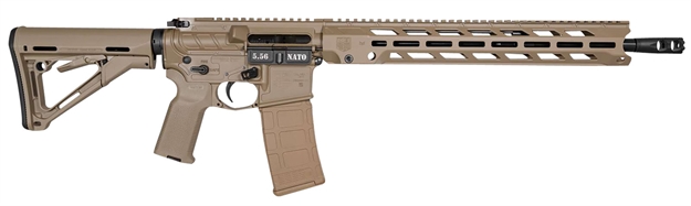 Picture of  Diamondback Db1784k061 Db15  5.56X45mm Nato 30+1 16", Fde, 15" M-Lok Anti-Rotation Handguard, Magpul Ctr Stock & K2 Grip, Obsidian Muzzle Brake, Ambi Safety 810035756014