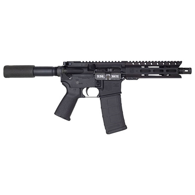 Picture of  Diamondback Db1912k001 Db15  5.56X45mm Nato 30+1 7" Black Nitride Threaded Barrel, M-Lok Handguard, Black Aluminum Picatinny Rail Receiver, Black Buffer Tube, Black Magpul Grip, Right Hand 810035754669