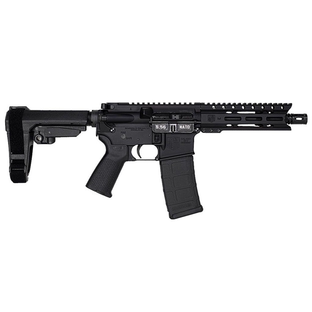 Picture of  Diamondback Db1913k001 Db15 AR Pistol Carbine Length 5.56X45mm Nato 7" 30+1 Black Sba3 Pistol Brace Stock 810035754720