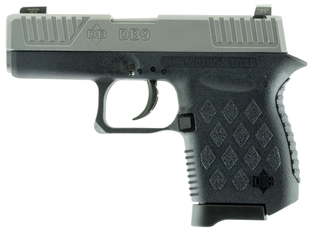 Picture of Diamondback Db9exns Db9 Night Sights Double 9Mm 3" 6+1 Black Polymer Grip Black