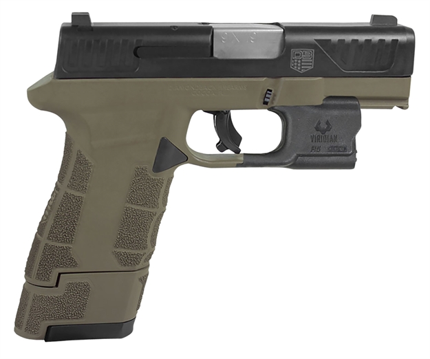 Picture of Diamondback Dbam29vlhfde Am2 Sub-Compact 
9Mm Luger Double 3.5" 17+1 Flat Dark Earth Polymer Grip/Frame Black Nitride Stainless Steel Slide