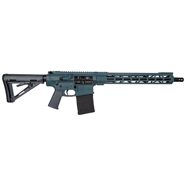 Picture of  Diamondback Db1018c251 Db10  308 Win 16" 20+1, Jesse James Civil Defense Blue Rec/15" M-Lok Handguard, Oem Carbon Lower, Magpul Carbine Stock & K Grip, A2 Flash Hider 810035755864