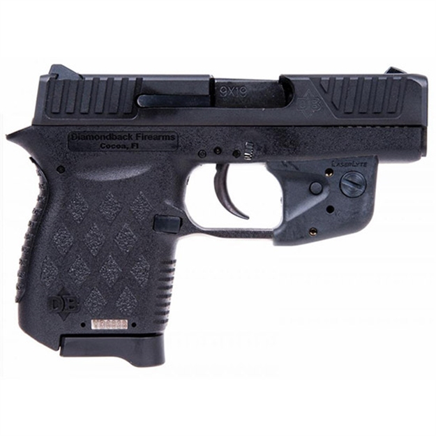 Picture of Diamondback Firearms Db9 9Mm 3 Blk Poly W/ Laserlyte 6Rd