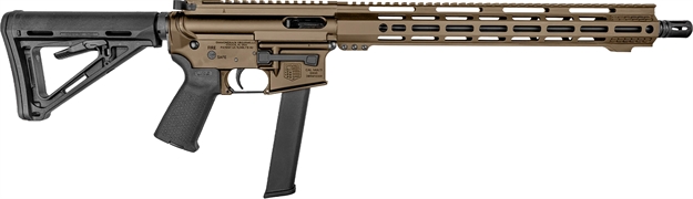 Picture of  Diamondback Db1418p061 Db15  9Mm Luger 32+1 16", Fde Rec/M-Lok Handgaurd, Carbon Lower, Black Magpul Ctr Stock/K2 Grip, Flash Hider 810035755727