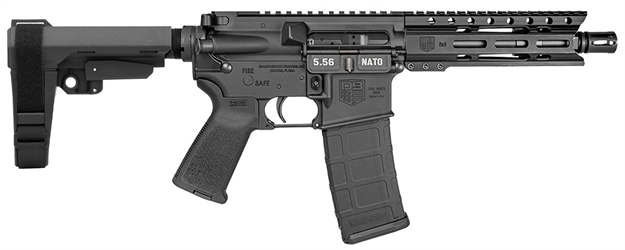 Picture of  Diamondback Db1913k001 Db15 AR Pistol Carbine Length 5.56X45mm Nato 7" 30+1 Black Sba3 Pistol Brace Stock