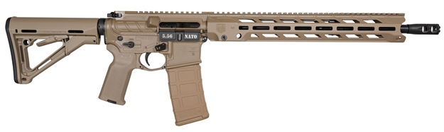 Picture of  Diamondback Db1784k061 Db15  5.56X45mm Nato 30+1 16", Fde, 15" M-Lok Anti-Rotation Handguard, Magpul Ctr Stock & K2 Grip, Obsidian Muzzle Brake, Ambi Safety 810035756014