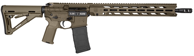Picture of  Diamondback Db1784k101 Db15  5.56X45mm Nato 30+1 16", OD Green, 15" M-Lok Anti-Rotation Handguard, Magpul Ctr Stock & K2 Grip, Obsidian Muzzle Brake, Ambi Safety